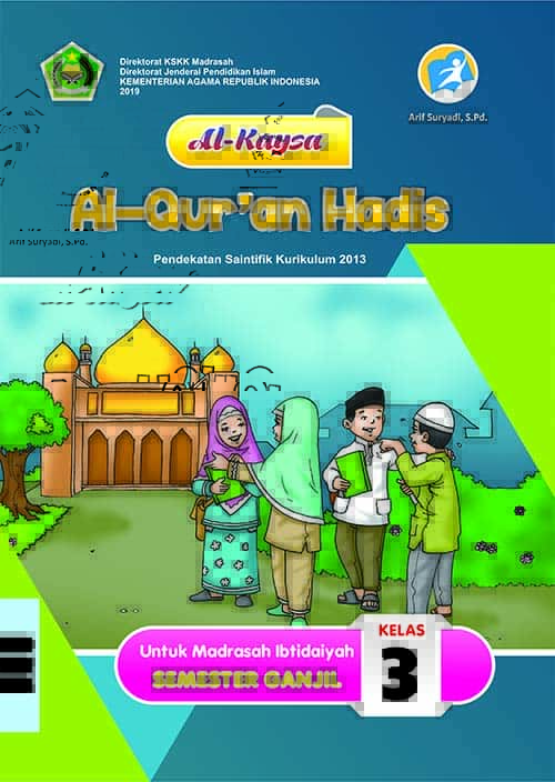 Cover Buku Buku Pengayaan AL-KAYSA Ganjil Al-Qur’an Hadis Kelas III | CV. Grafika Dua Tujuh